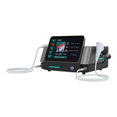 Harga yang bagus 2Pengendali Mengurangi Peradangan Penghilang Sakit Ultrasound Pneumatic Shockwave Therapy Device on line