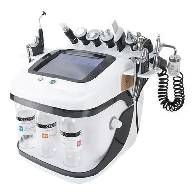Harga yang bagus Pembersihan Wajah Penghapusan Komedo Aqua Jet Peel Oxygen Rf Hydro Microdermabrasion Machine on line