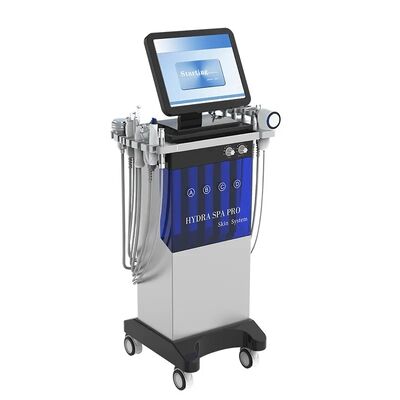 Harga yang bagus Vertical Hydro 14 in 1 Microcurrent Peeling Perawatan Wajah Dermabrasion Perangkat on line