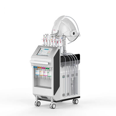 10in1 Hydro Oxygen Machine Cold Treatment Perawatan Kulit Rf Ultrasonik Pembersihan mendalam