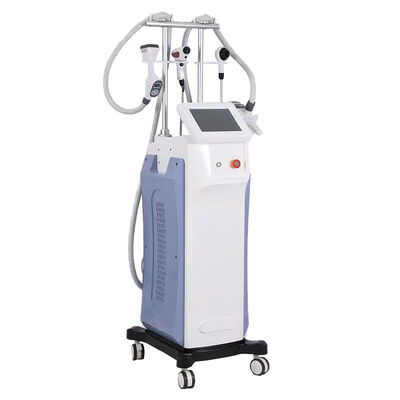 Harga yang bagus Mesin Kavitasi Profesional 640nm Pelangsing Tubuh Vela Laser Inframerah Rf Roll Shaper 90kpa on line