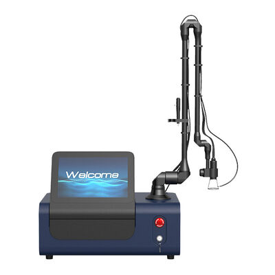 Teknologi Tumpukan Pulsa 4 Kepala Kerja Anti Penuaan 10600nm Fraksi Mesin Laser CO2