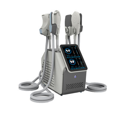 Harga yang bagus Non-invasif 4 Handle Hi Emt Body Slimming Fat Burner RF Ems Mesin Penciptaan Otot on line