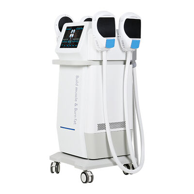 Harga yang bagus 4 Pengendali Pembentukan tubuh Pengetatan kulit Pengangkatan pinggul Neo Ems Rf Alat Stimulasi Otot on line