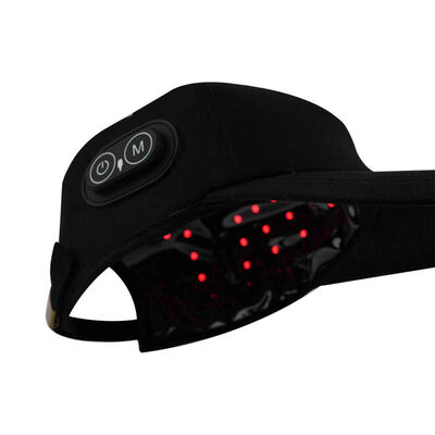 Harga yang bagus Rumah Penggunaan Terapi Cahaya Merah pertumbuhan kembali rambut Perawatan kulit kepala 660nm 850nm LED Caps pertumbuhan rambut on line