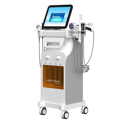 Harga yang bagus 15 inci layar sentuh Oxygen Jet Polar RF Plasma Blackhead Penghapusan Hydro Dermabrasion Mesin on line