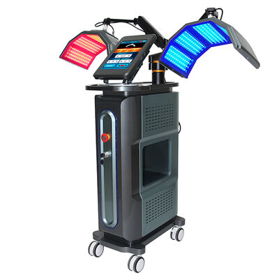 Harga yang bagus Perawatan Kulit Kepala Peremajaan Kulit Double PDT 7 Warna Mesin Terapi Cahaya Led Pdt On line