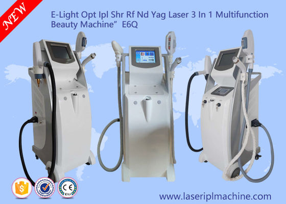 Harga yang bagus E - Light Opt Ipl Shr Rf Nd Yag Laser / 3 In 1 Mesin Kecantikan Multifungsi on line