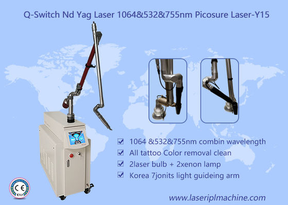 Harga yang bagus Q Switch ND YAG Spot Removal Pigment Removal Picosecond Laser Tattoo Removal Penghapusan on line