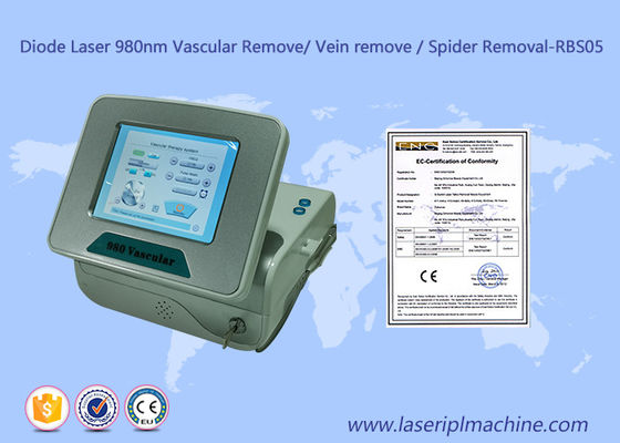 Harga yang bagus 980 Nm Mesin Pengencangan Kulit / Diode Laser Vascular Spider Removal Device on line