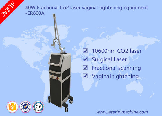 Harga yang bagus 40w Co2 Peralatan Laser Pecahan / Peralatan Pengetatan Vagina Komersial on line
