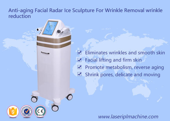 Harga yang bagus Anti Aging RF Peralatan Kecantikan Facial Radar Ice Sculpture Untuk Menghilangkan Kerut on line