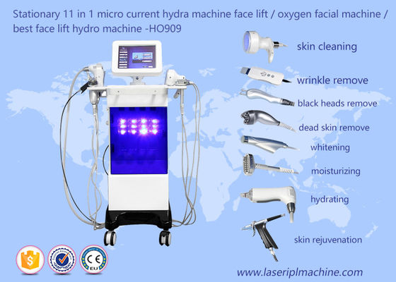 Harga yang bagus Mesin Stasioner 11 In 1 Micro Hydra Mesin Face Lifting Oxygen Beauty HO909 on line