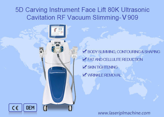 Harga yang bagus Pengurangan Selulit Cavitation Body Slimming Machine 1 - 1000mj Pembakaran Lemak Energi on line