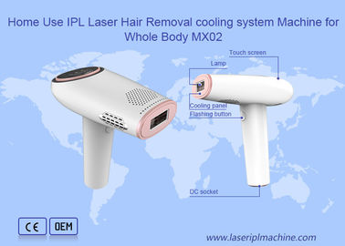 Ice cooling ipl hair removal rumah menggunakan 3 in 1 lampu perangkat berubah
