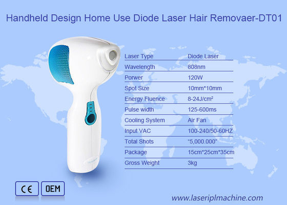Harga yang bagus Mesin Hair Removal Laser Genggam 24J / Cm2 808nm on line