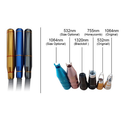 Harga yang bagus Nd Yag Shrink Pore 532nm 1032nm Penghapusan Tato Genggam Asesoris HY-9 on line