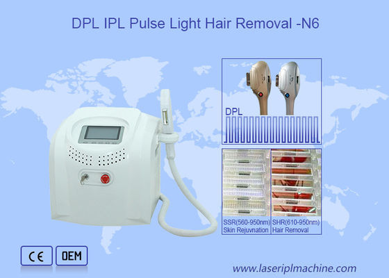 Harga yang bagus 10ms 50J / Cm2 1000W Hair Removal IPL Mesin Kecantikan on line