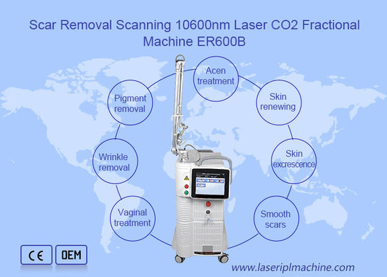 Harga yang bagus Mesin Laser CO2 Fraksional 10600nm Untuk Pelapisan Kembali Kulit on line