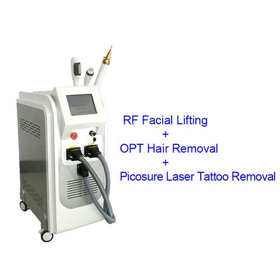 Harga yang bagus 3 In 1 RF Facial Lifting Mesin Penghilang Rambut Laser Ipl 590nm on line