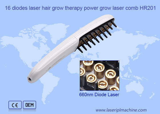 Harga yang bagus Diode Perawatan Rambut Rontok Sisir Laser Pertumbuhan Rambut 660nm on line