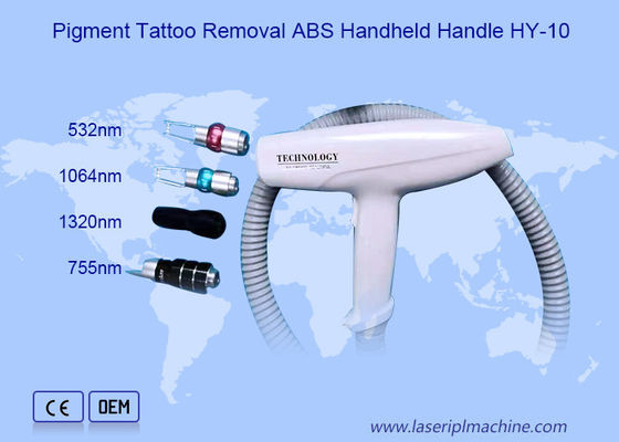 Harga yang bagus Penghapusan Tato Pigmen ABS Handheld 532nm Nd Yad Laser Handle on line