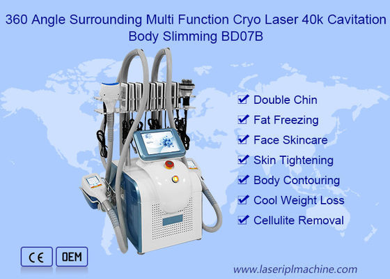 Harga yang bagus 7 IN 1 Vacuum 40k Cavitation RF Cryolipolysis Slimming Machine on line
