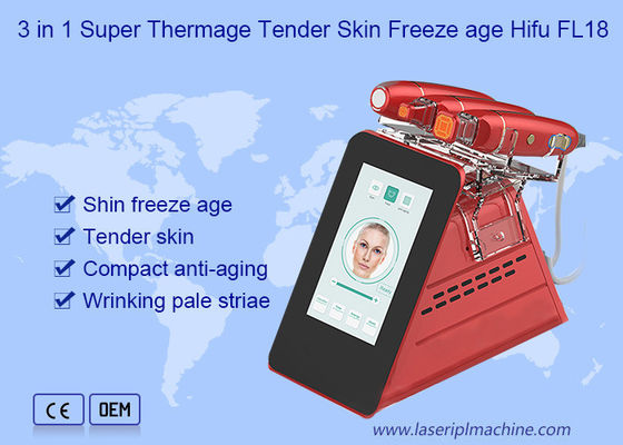 Harga yang bagus Zohonice 3 In 1 3.0mm Depth 150W 3D HIFU Machine on line