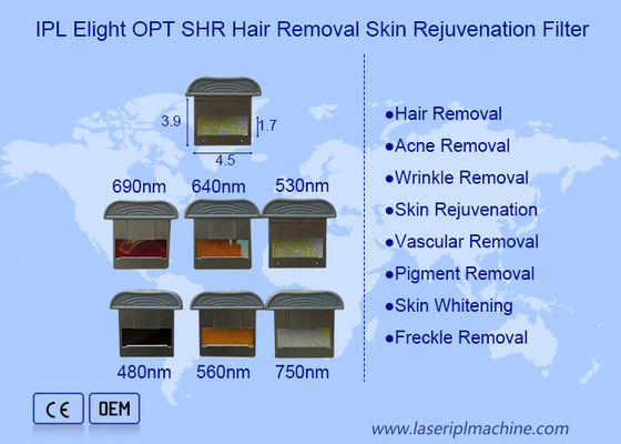 Harga yang bagus 430-1000nm Suku Cadang Mesin IPL Berbagai Band Filter on line