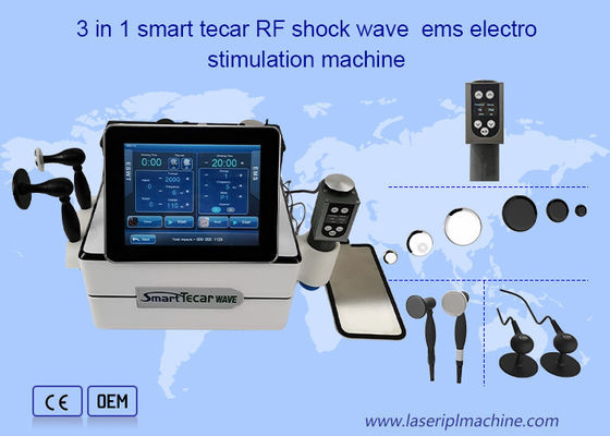 Harga yang bagus Kapasitif Dan Resistensi Peralatan Kecantikan RF Ems Shockwave Machine on line
