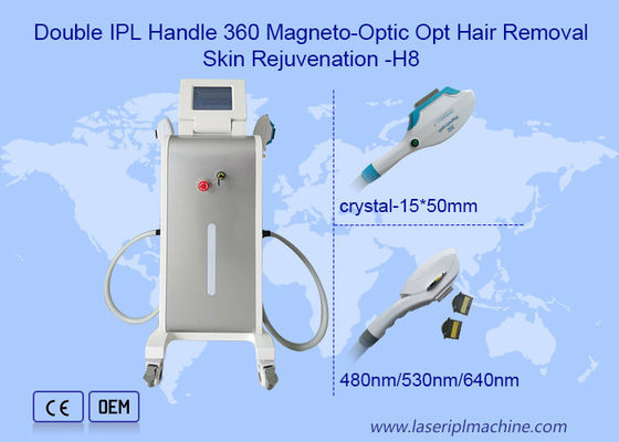 Harga yang bagus Vertikal SHR Hair Removal Machine 510 1200nm Gelombang Panjang Pelatihan Manual on line