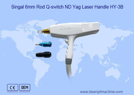 Harga yang bagus Penghapusan Pigmen Penghapusan Tato Seluruh Tubuh Q beralih ND Yag Laser Handpiece on line