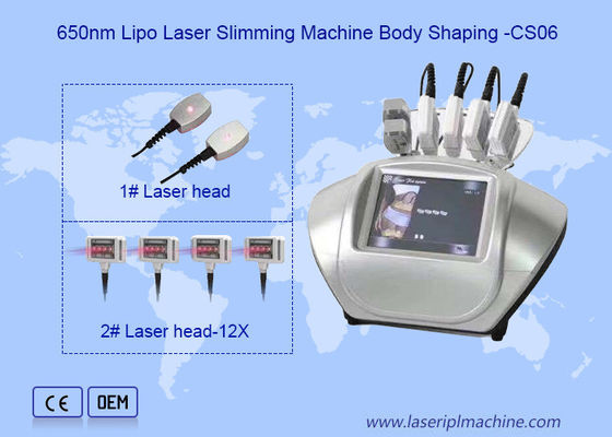 Harga yang bagus 650nm Lipo Laser Kavitasi Mesin Pelangsing Tubuh Stretch Mark Removal Kecantikan on line