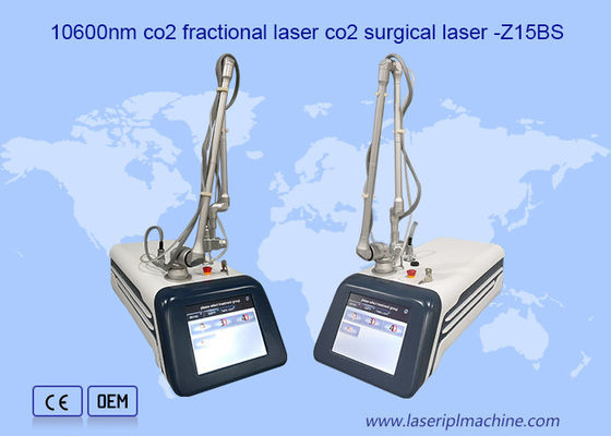 Harga yang bagus 10600 Nm Fractional Co2 Laser Machine Penghapusan Bekas Luka Penghapusan Kerut on line