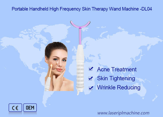 Harga yang bagus 4 In 1 220v Penggunaan Rumah Perangkat Kecantikan Abs High Frequency Skin Therapy Wand on line