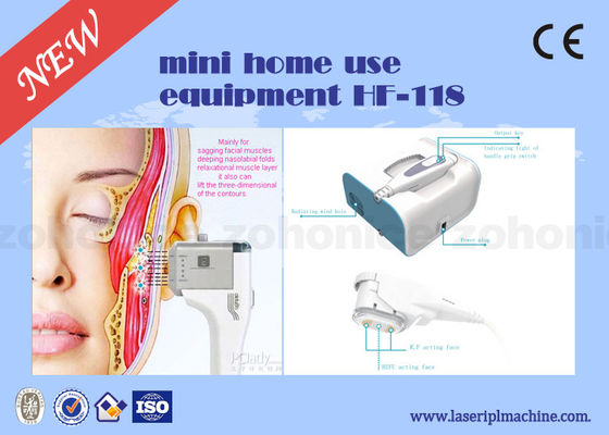 Harga yang bagus Mesin HIFU 3D Supersonik Portabel 3MHZ 36W Untuk Membersihkan Kulit Wajah Lifting on line