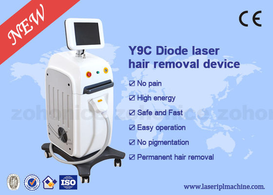 Harga yang bagus Sapphire Contact Cooling System Mesin Penghilang Rambut Laser 50HZ 60HZ on line
