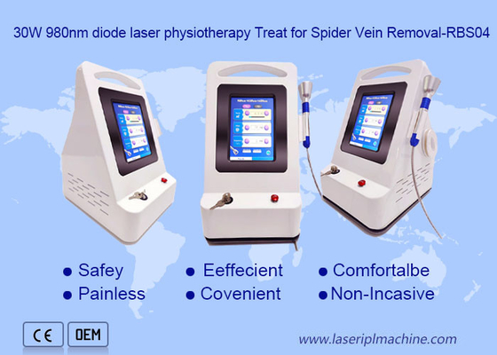980nm Laser Spider Vein Removal Machine Multifungsi Untuk Pembuluh Darah