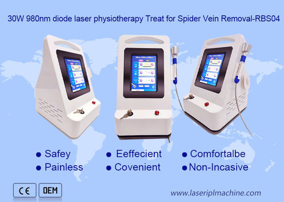Harga yang bagus 980nm Laser Spider Vein Removal Machine Multifungsi Untuk Pembuluh Darah on line