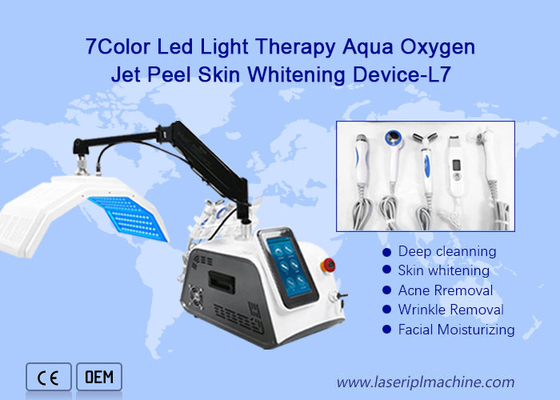 7 In 1 Pdt Led Light Therapy Equipment Multifungsi Hydro Dermabrasi