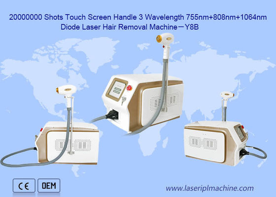 Harga yang bagus Single Handle Diode Laser Painless Hair Removal Machine 808nm Ce Disetujui on line