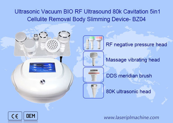 Harga yang bagus 6 In 1 Mesin Pelangsing Tubuh Kavitasi Sistem Vakum Rf 80k Ultrasound on line